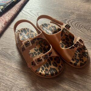 Mini Melissa girls sandals size 9